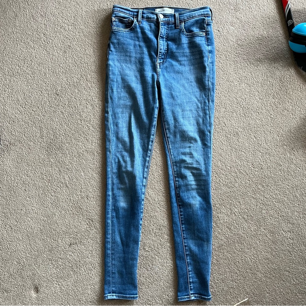 Denim forum the Lola high rise skinny jeans